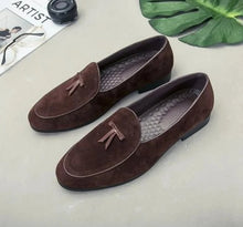 Laden Sie das Bild in den Galerie-Viewer, Brown Formal Mens footwear