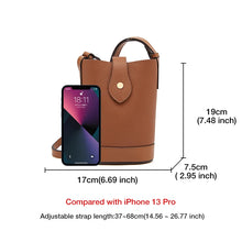 Load image into Gallery viewer, Light  Crossbody Bag High Quality Small  Split Leather bag