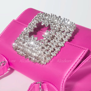 Diamonds Satin Handbags  Luxury Boutique  Clutch Purses Wedding  Top Quality