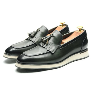 Slip-on leather Men's footwear