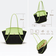 Cargar imagen en el visor de la galería, CASUAL TOTE BEACH BAG LARGE PURSE LUXURY DESIGNER BRAND GENUINE LEATHER BAG