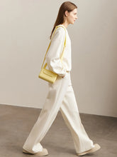 Charger l&#39;image dans la galerie, Minimalism Suits Elegant Commuter Fashion Loose Sweatshirts+Casual Straight Leg Pants