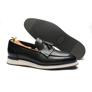 Slip-on leather Men's footwear