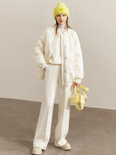 Charger l&#39;image dans la galerie, Minimalism Suits Elegant Commuter Fashion Loose Sweatshirts+Casual Straight Leg Pants