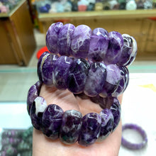 Charger l&#39;image dans la galerie, Natural Amethyst Gemstone Bracelet Natural Energy Stone