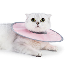 Cargar imagen en el visor de la galería, Waterproof Cat Recovery Collar  Adjustable Pet Cone Collar  Protective Cat Neck Cones To Stop Licking Wounds Lightweight Kitten Cones After Surgery Elizabethan E Collar For Cats Small Dog Puppy