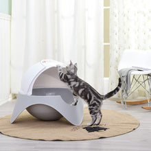 Cargar imagen en el visor de la galería, Litter Box Fully Enclosed Snow House Cat Toilet Large UFO Litter Box