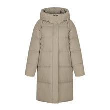 Laden Sie das Bild in den Galerie-Viewer, Long Over The Knee Thickened Hooded Jacket