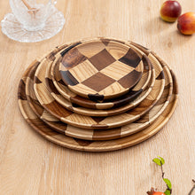 Load image into Gallery viewer, Wooden Round Cake Board