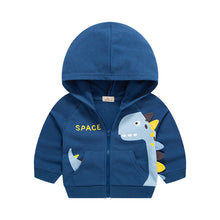 Cargar imagen en el visor de la galería, Children&#39;s Autumn Clothing Dinosaur Characteristic Coat Cardigan