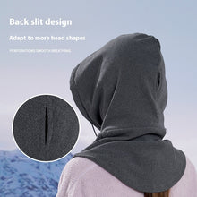 Charger l&#39;image dans la galerie, Winter Thermal Fleece Scarf Ski Face Mask Neck Warmer Hood Hat Windproof Cold Warm Riding Cap Sports Outdoor