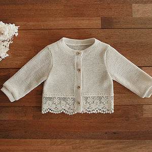 Children's Air-conditioned Shirt Knitted Long-sleeved Coat