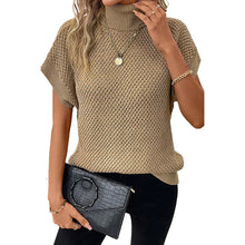 Load image into Gallery viewer, New Solid Color Turtleneck Sweater For Women