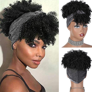 African Hair Bag Hair Band Turban Chemical Fiber Wig Headgear