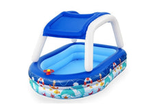 Load image into Gallery viewer, Boat Type Sunshade Pool Children&#39;s Paddling Pool Swimming Pool