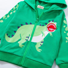 Cargar imagen en el visor de la galería, Children&#39;s Autumn Clothing Dinosaur Characteristic Coat Cardigan