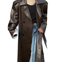 Laden Sie das Bild in den Galerie-Viewer, Hot Girl Design Windbreaker coat long Jacket For Women