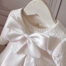 Charger l'image dans la galerie, Summer Women's Lace Long Sleeve Bowknot Dress And Coat