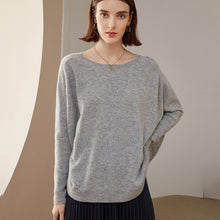 Charger l&#39;image dans la galerie, Cashmere Round Neck Shawl Bottoming Shirt Blouse