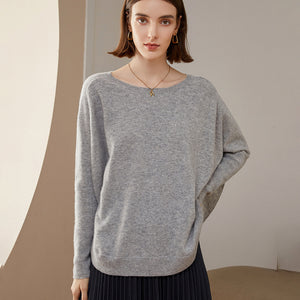 Cashmere Round Neck Shawl Bottoming Shirt Blouse