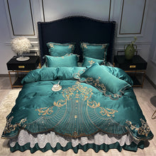 Cargar imagen en el visor de la galería, European-style Bed Linen, Bed Cover Light Luxury Style Four-piece Suit