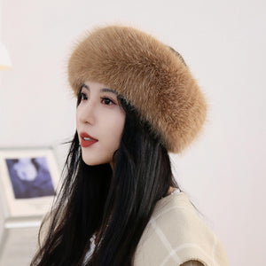 Autumn And Winter Fur No Topless Hat Hair Ring Fur Thickening