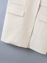 Load image into Gallery viewer, White Fashion Loose Holiday Style Casual Vest Vest
