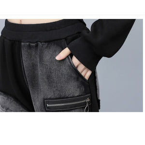 Women's Hooded Long Sleeve Two-piece Suit