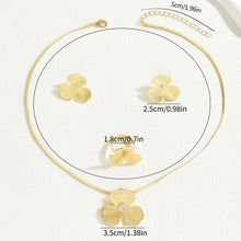 Load image into Gallery viewer, Simple Ladies Necklace Ring Suit Niche