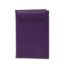 Charger l&#39;image dans la galerie, Passport Cover Pu Leather Document Folder