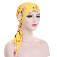 Charger l&#39;image dans la galerie, Curved Tail Turban Hat Flower