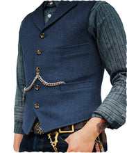 Cargar imagen en el visor de la galería, Men&#39;s Vest Wedding Groom Best Man Vest