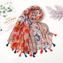 Charger l&#39;image dans la galerie, Retro Patchwork Bohemian Printed Cashew Scarf