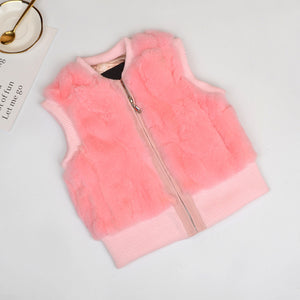 Fur Vest Warm Autumn And Winter Fur Coat