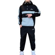 Charger l&#39;image dans la galerie, Two Piece sport Suit Men Fashion Hooded Jacket Coat Pants