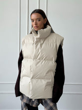 Charger l&#39;image dans la galerie, Cotton Vest Coat European And American Autumn And Winter Elegant Jacket