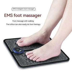 EMS Foot Massager Pad Portable Electric Muscle Stimulation Massage Mat Improve Blood Circulation Relief Pain Relax Feet