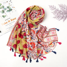 Charger l&#39;image dans la galerie, Retro Patchwork Bohemian Printed Cashew Scarf