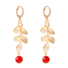 Charger l&#39;image dans la galerie, Fashion Simple Leaf-shaped Earring Female Creative