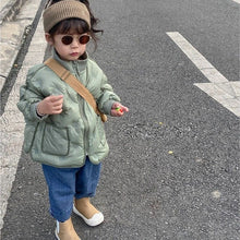 Cargar imagen en el visor de la galería, Children&#39;s Thickened Warm Child Winter Cotton Dress Coat