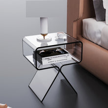 Cargar imagen en el visor de la galería, Minimalist Transparent Acrylic Side Table Sofa And Tea Table