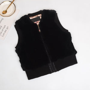 Fur Vest Warm Autumn And Winter Fur Coat