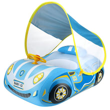 Cargar imagen en el visor de la galería, Children&#39;s Running Model Swimming Ring With Sun Protection