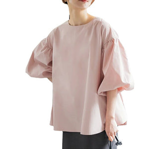 Summer Loose Large Women's Shirt