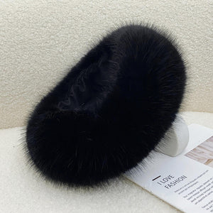 Autumn And Winter Fur No Topless Hat Hair Ring Fur Thickening