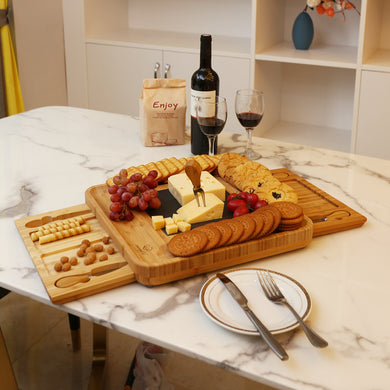 Fork Board Nordic Western Food Cutting Board Fruit Cheese Bread Pizza Board charicuterie board