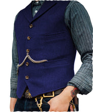 Cargar imagen en el visor de la galería, Men&#39;s Vest Wedding Groom Best Man Vest