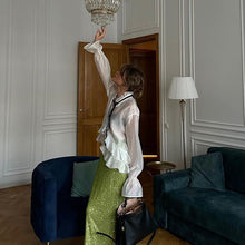 Charger l'image dans la galerie, Women's Flared Sleeve Design French Style Shirt fashion