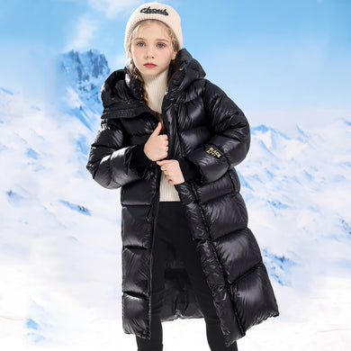 Girls' Casual Versatile Winter Thick Cotton Coat