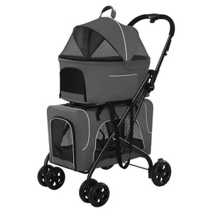 Small Dog Lightweight Folding Cat Dog Trolley